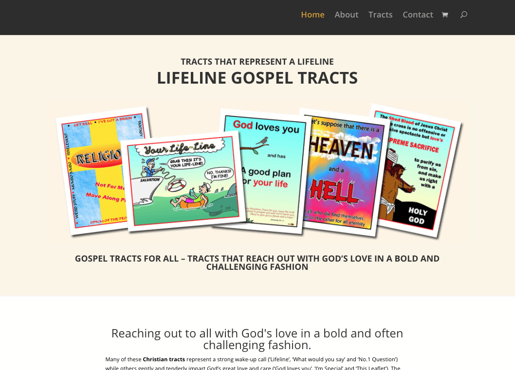 Lifeline Gospel Tracts