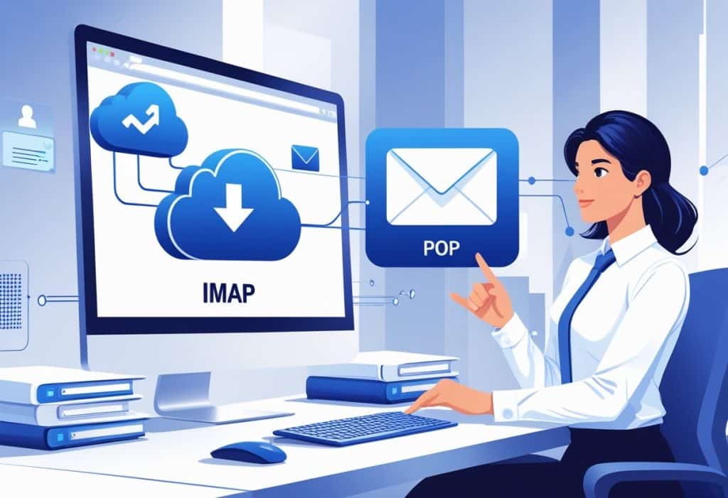 IMAP or POP